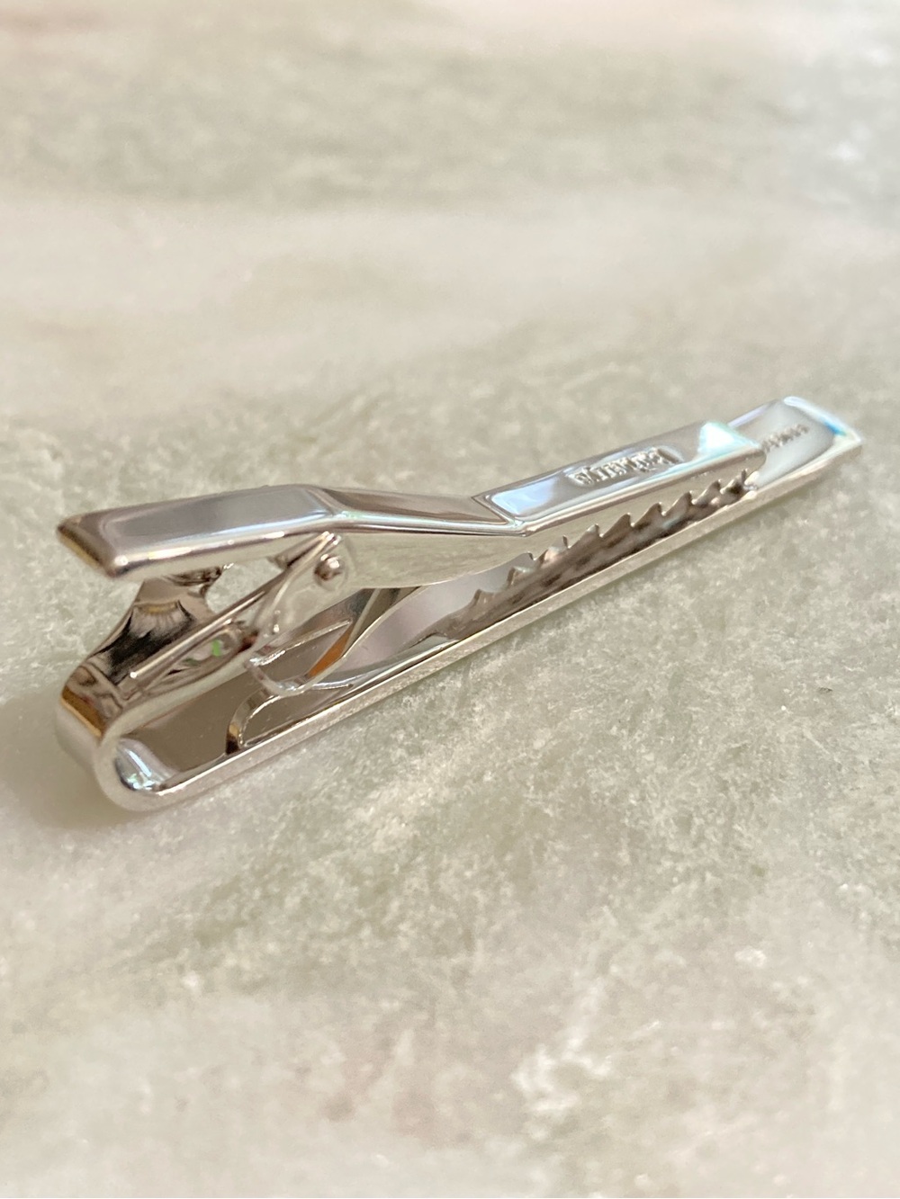 Burberry 925 Silver Tie Clip Vintage - Picture 4 of 7